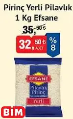 EFSANE PİRİNÇ YERLİ PİLAVLIK EFSANE PİRİNÇ YERLİ PİLAVLIK